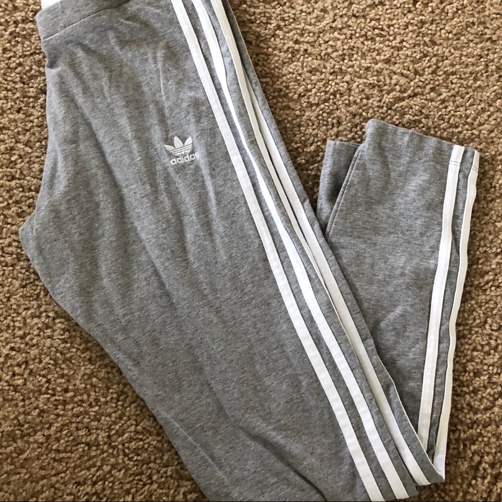 Grey Adidas Leggings